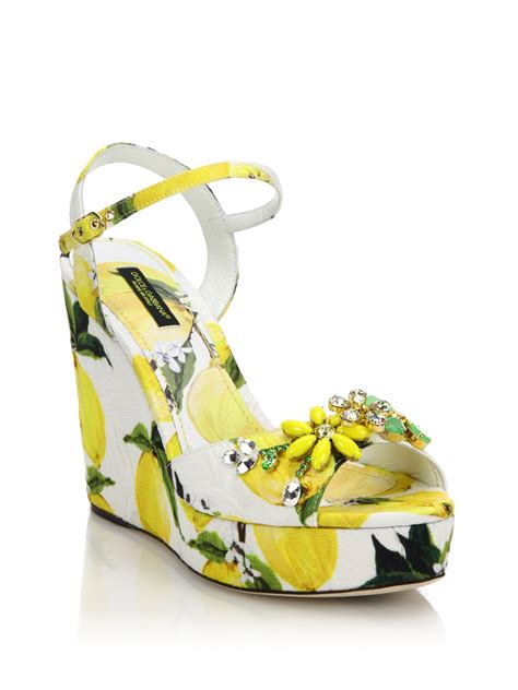 dolce gabbana grass sandals|dolce gabbana sandals lemon.